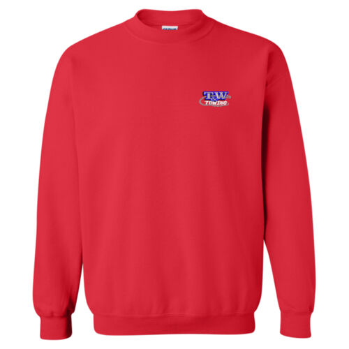 T&W Towing Crewneck Sweatshirt - Red Thumbnail