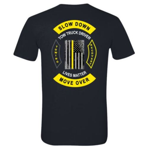 T&W Towing Tow Truck Driver Lives Matter T-Shirt Thumbnail
